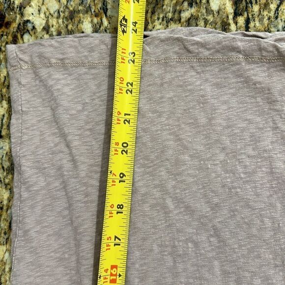 Free People Beach Short Sleeve Round Neck T-shirt In Dusty Rose Size XS - Picture 7 of 7
